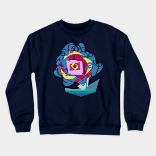 geometry  abstraction doodles Crewneck Sweatshirt